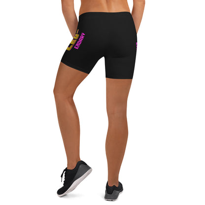 Women's "LEG-endary" Shorts (Black)