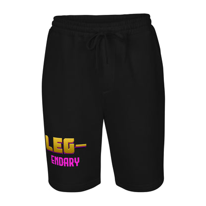 Men's "LEG-Day" fleece shorts