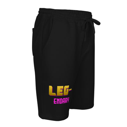 Men's "LEG-Day" fleece shorts